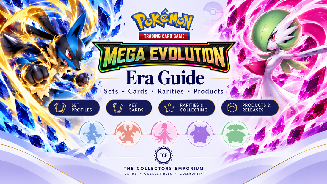 Pokémon Mega Evolution Era Guide: Sets, Cards, Rarities & Products