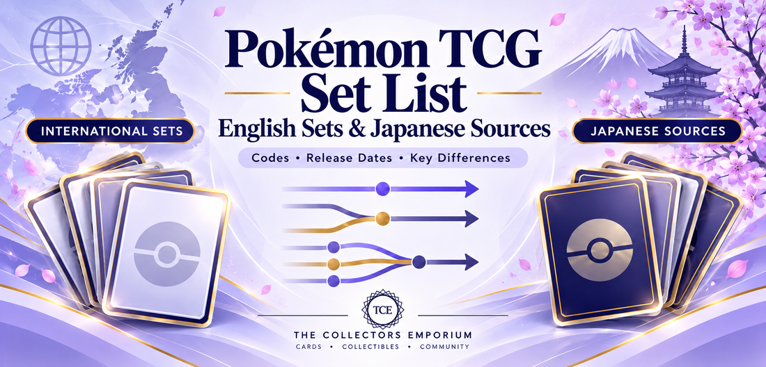 Pokémon TCG Set List: English Sets, Japanese Sources, Codes & Release Dates