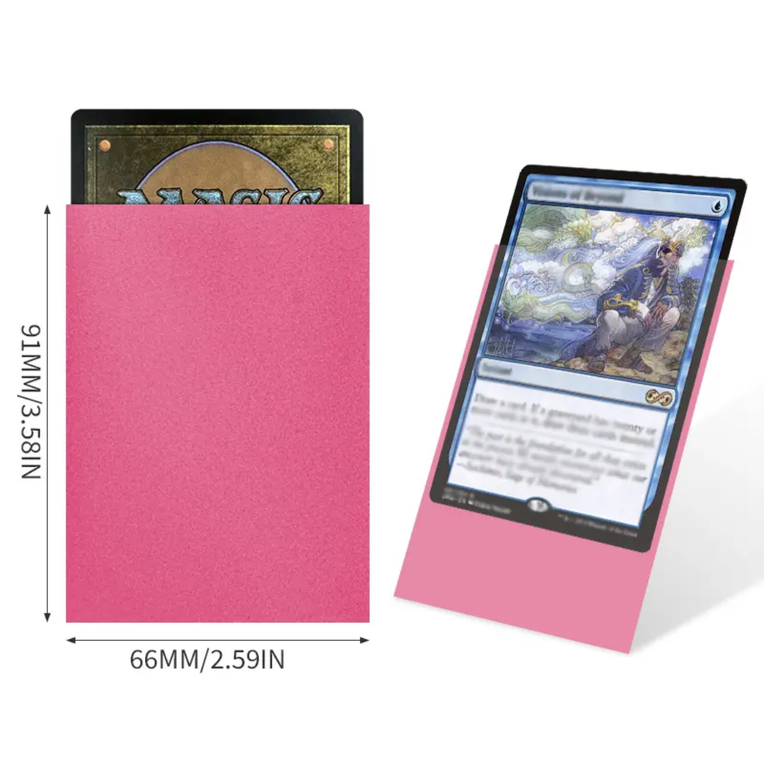 Grippy Matte Card Sleeves – Acid-Free Polypropylene | 50 Pack