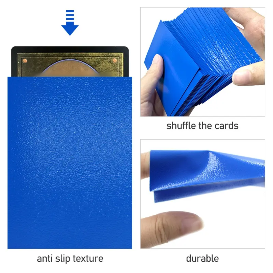 Grippy Matte Card Sleeves – Acid-Free Polypropylene | 50 Pack