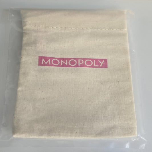 Monopoly – Fabric Drawstring Storage Bag | Official Game Parts
