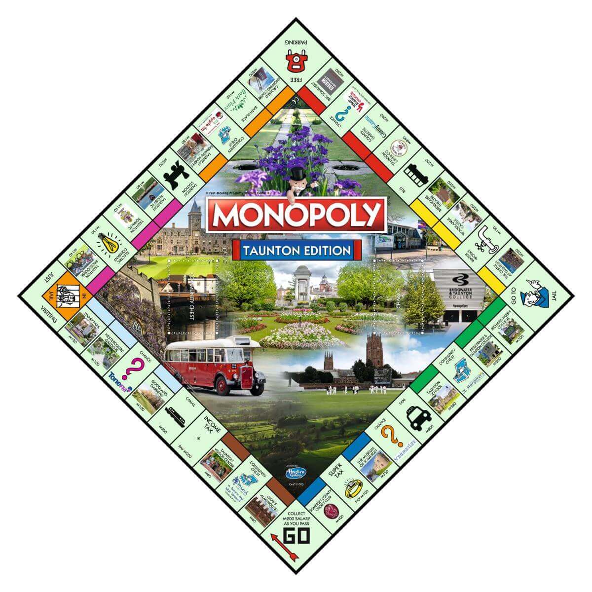 Authentic Monopoly Board | Crafts Fancy Dress | Official Game Parts
