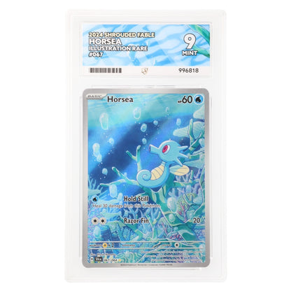 Horsea — Shrouded Fable 067/064 Illustration Rare — ACE 9 MINT