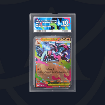 Pokémon TCG: Mega Charizard X EX – ACE Graded Gem Mint 10