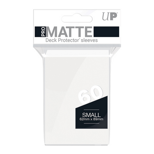 Ultra Pro Matte White Japanese Size Deck Protector Sleeves (60ct)