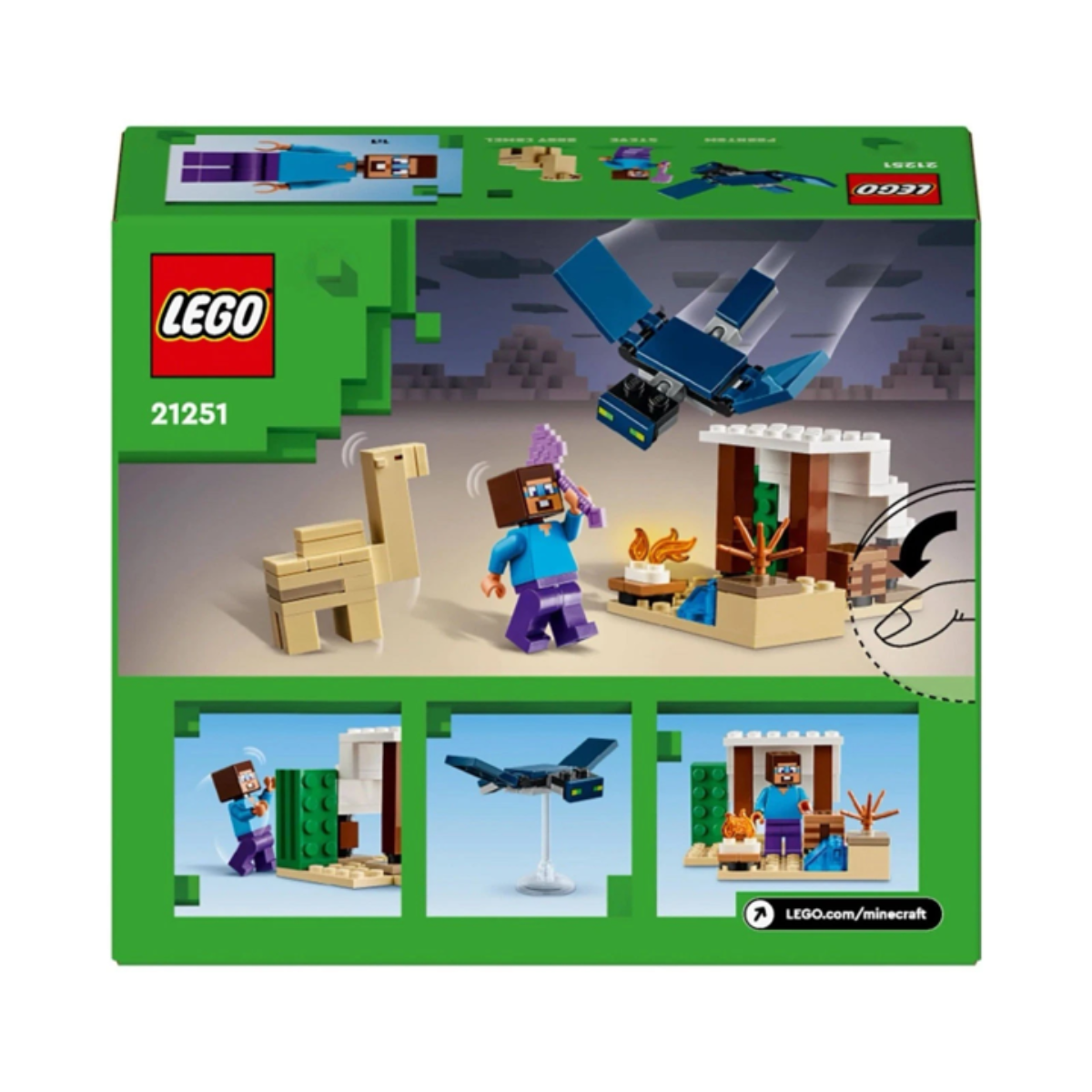 LEGO Minecraft Steve’s Desert Expedition 21251