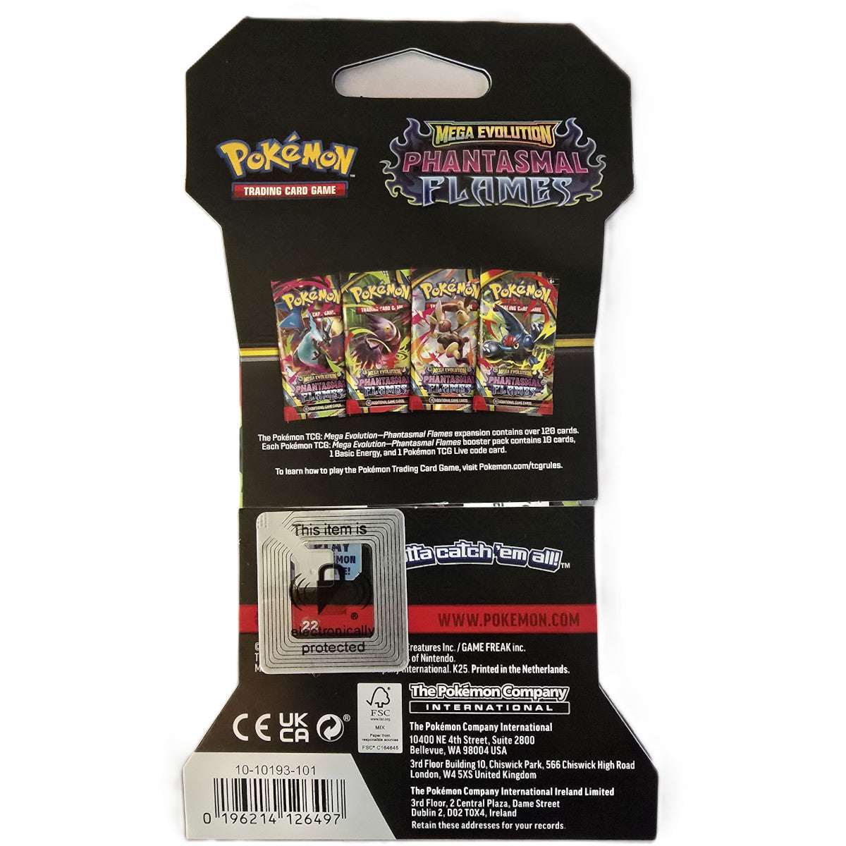 Phantasmal Flames Sleeved Booster Pack
