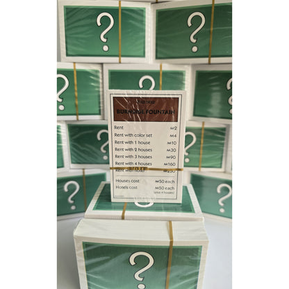 Regional Monopoly Cards