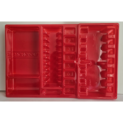 Red Monopoly Bankers Tray