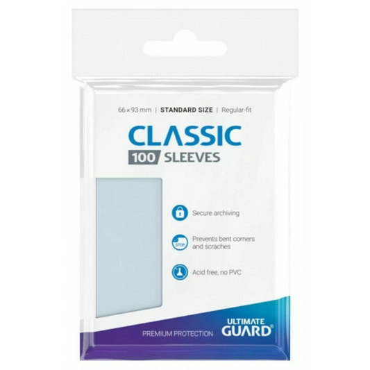 Ultimate Guard Classic Card Sleeves – Standard Size (100ct)