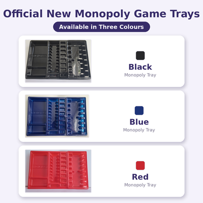 Red Monopoly Bankers Tray