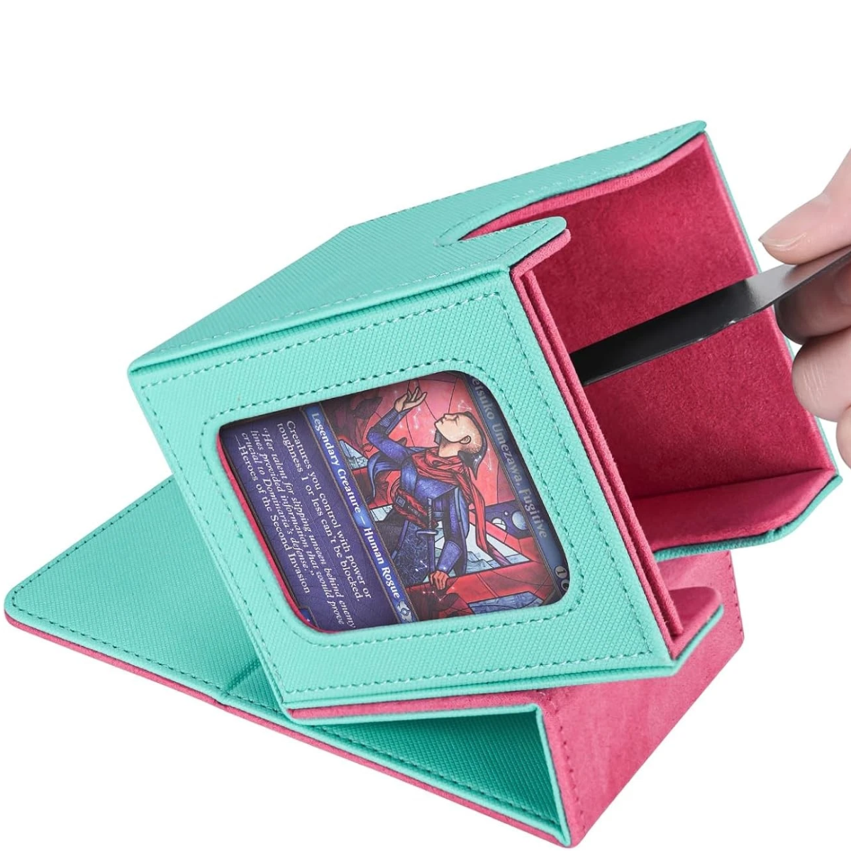 Commander Deck Box with Display Window