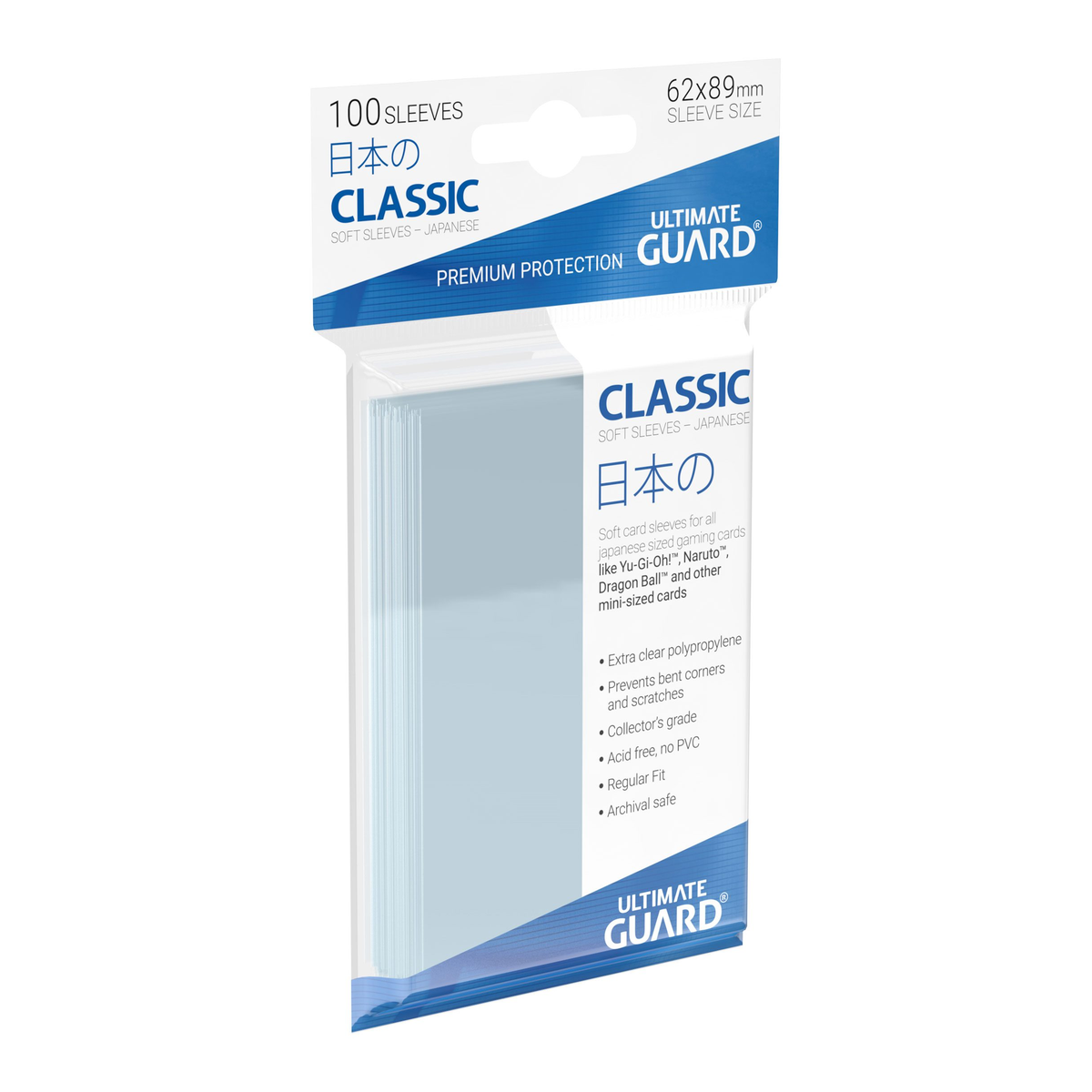 Ultimate Guard Classic Japanese Size Card Sleeves (100ct)